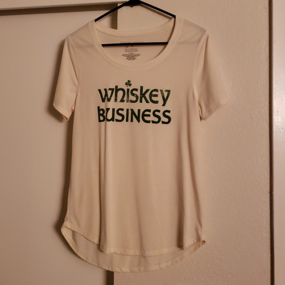Whiskey Business Medium Shirt mint condition